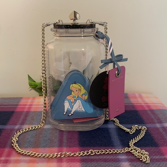 kate spade Handbags - Nwt Kate spade Alice in wonderland 3D bottle crossbody bag